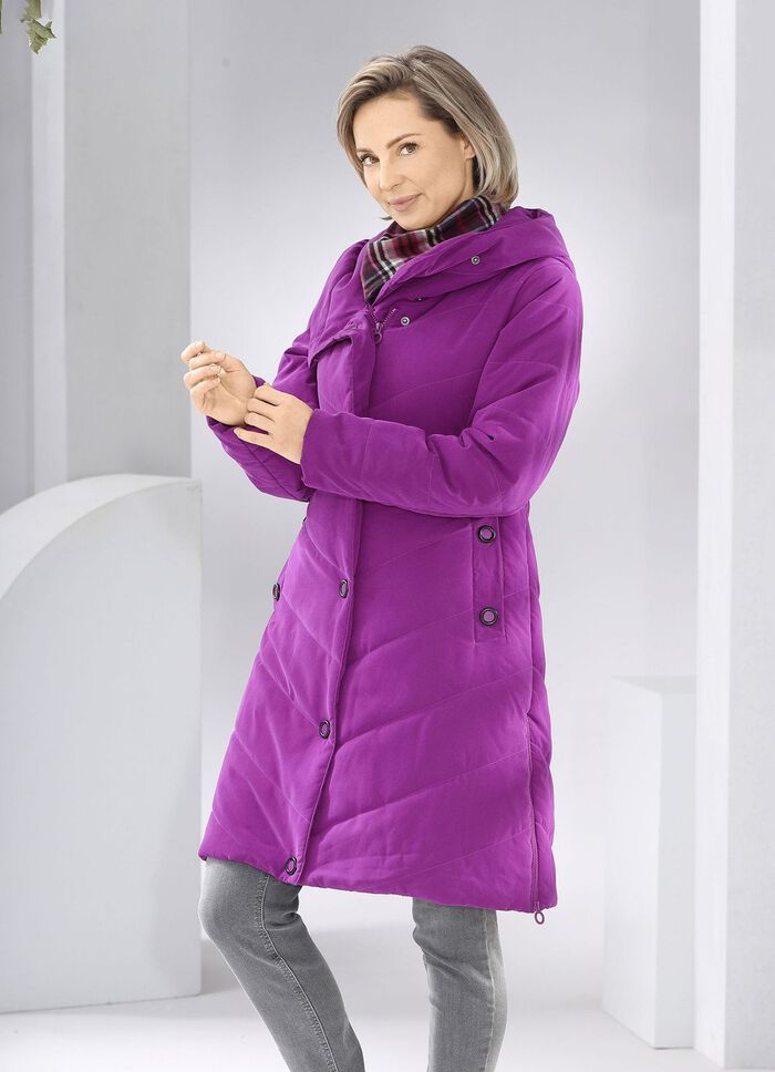 Kurzmantel aus recycelten Fasern ZYKLAM