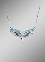 Halskette mit Engel Anh&auml;nger  