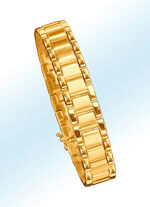 Schweres Armband, matt und gl&auml;nzend 