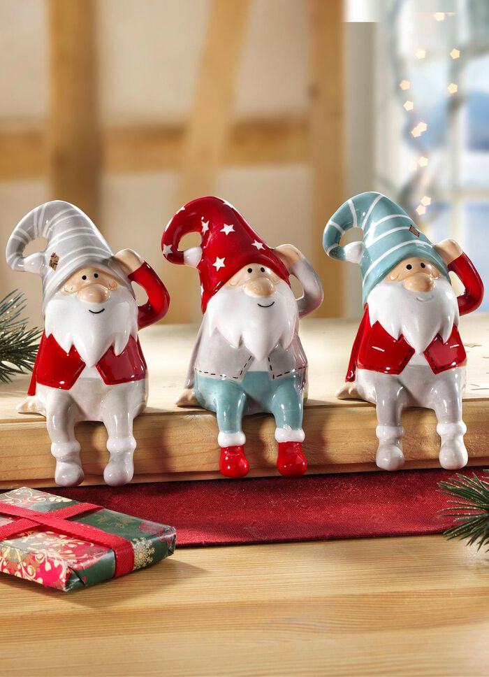 Kantenhocker Wichtel, 3er-Set 