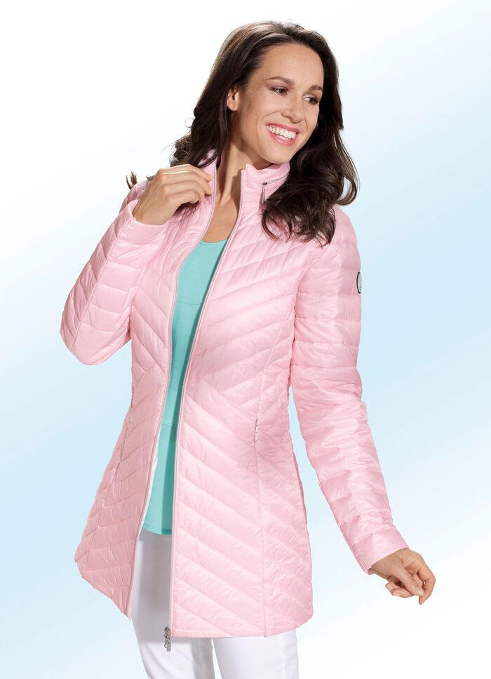 Jacke in 2 Farben mit Stehkragen ROS&Eacute;