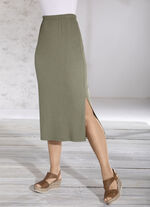 Softer Rock in schmaler Schnittf&uuml;hrung OLIV