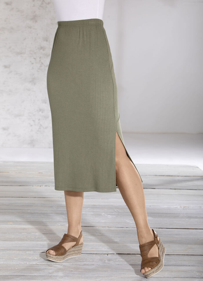 Softer Rock in schmaler Schnittf&uuml;hrung OLIV