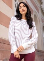 Pullover mit edlem Glitzereffekt 