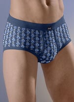 Viererpack Slips, allover dessiniert 