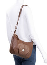 Laurina, Tasche, Damen, ein verstellbarer Umhängeriemen COGNAC