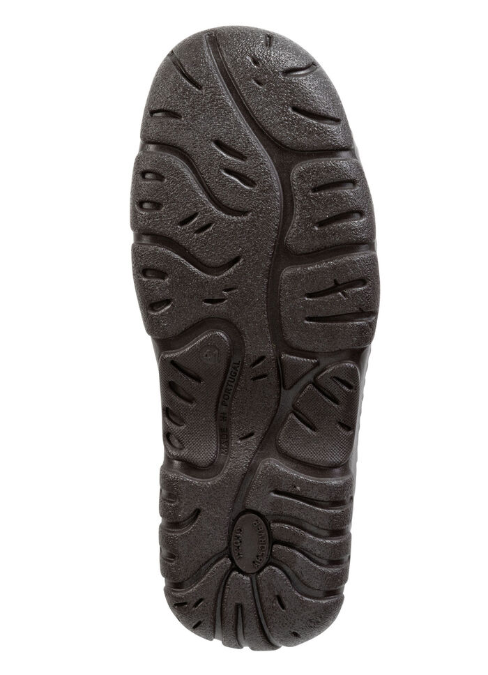 Schnür-Boot aus Nubuk- und Veloursleder BRAUN