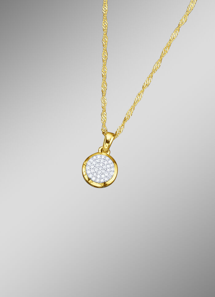 Anh&auml;nger mit Singapurkette 