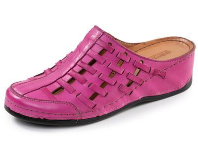 Gemini, sommerliche Damen-Clogs, Weite G, mit Gummizug 