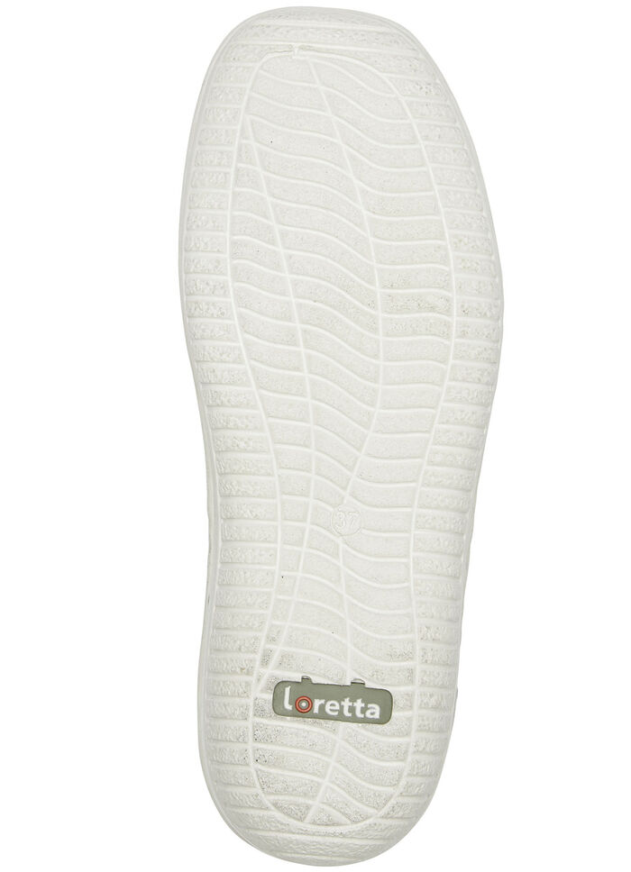 ELENA EDEN Slipper aus schattiertem Nappaleder BURGUND