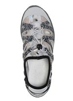 ELENA EDEN Sandale mit Textilbord&uuml;re 