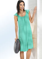 "Cyb&egrave;le" Zweierpack Nachthemden mit Knopfeiste und Raffungen 