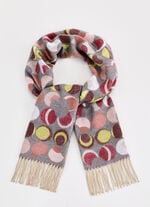 Schal mit Fantasiedessin 