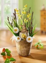 Gesteck aus hochwertigem Kunst- und Textilmaterial 