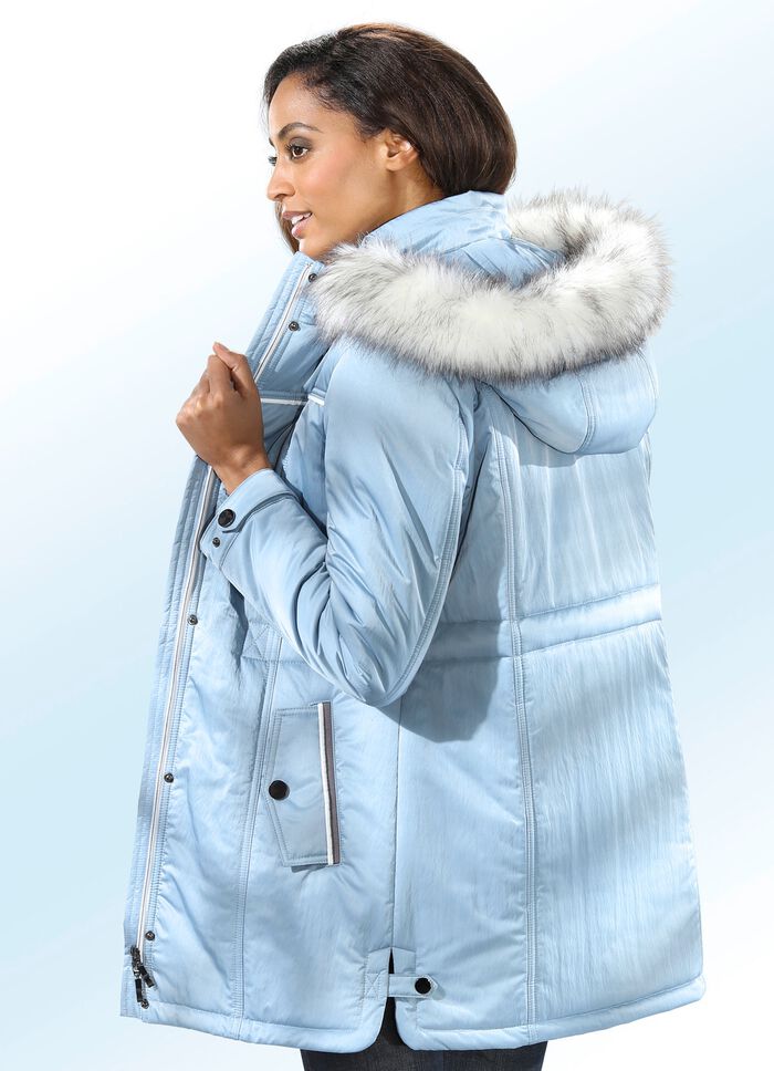 Jacke mit 2-Wege-Reißverschluss 