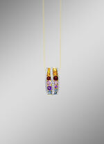 Multicolor Anhänger aus Gold 