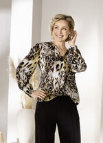 Tunika mit gesmokten Abschlüssen 