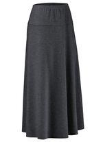 Rock in bequemer Schlupfform ANTHRAZIT MELIERT