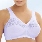  Glamorise St&uuml;tz-BH mit Stickereispitze FLIEDER