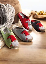 Hausschuh aus Wollfilz 