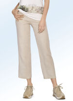 Hochwertige Leinen-Hose NATUR