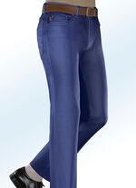 "Francesco Botti"-Hose mit Dehnbund in 2 Farben BLAU