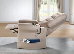 TV-Sessel mit Motor und Aufstehhilfe BEIGE