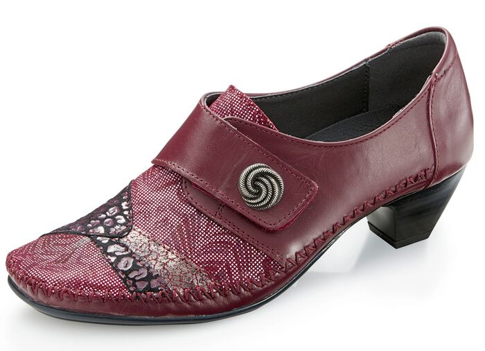 Mokassin-Trotteur mit edlem Metallschmuck BORDEAUX