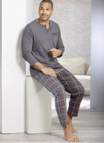 Zweierpack Schlafanzüge mit Knopfleiste 