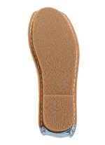 Laura Vita Ballerina mit Lederbl&uuml;te 