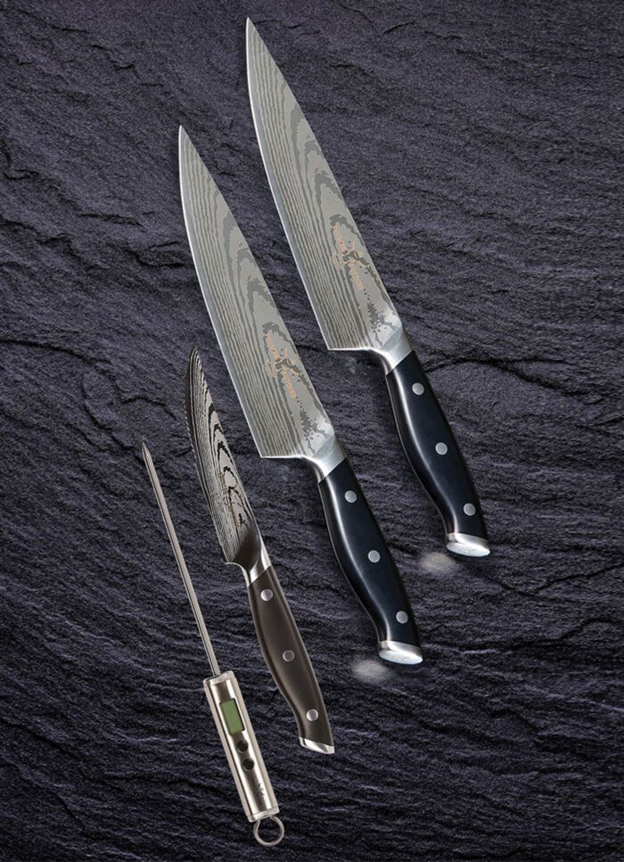 Hochwertige Messer aus erstklassigem Edelstahl 