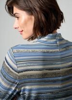 Shirt mit kurzem Reißverschluss 