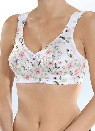 BH mit Floraldessin 