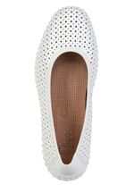 ELENA EDEN, sommerliche Damen-Ballerinas, Weite G, mit herausnehmbarem Fu&szlig;bett 