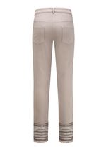 Hose mit aufwendiger Stickerei im Ethno-Stil 