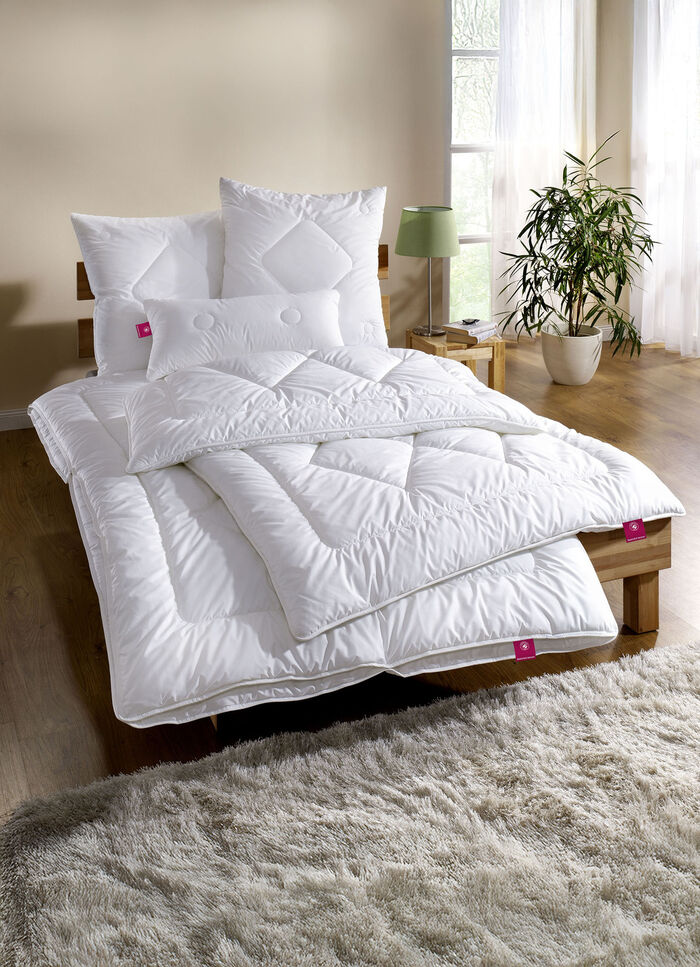 Bettwarenprogramm mit Aloe Vera-Veredelung 