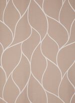 &Uuml;bergardine mit sch&ouml;nem Wellendessin 