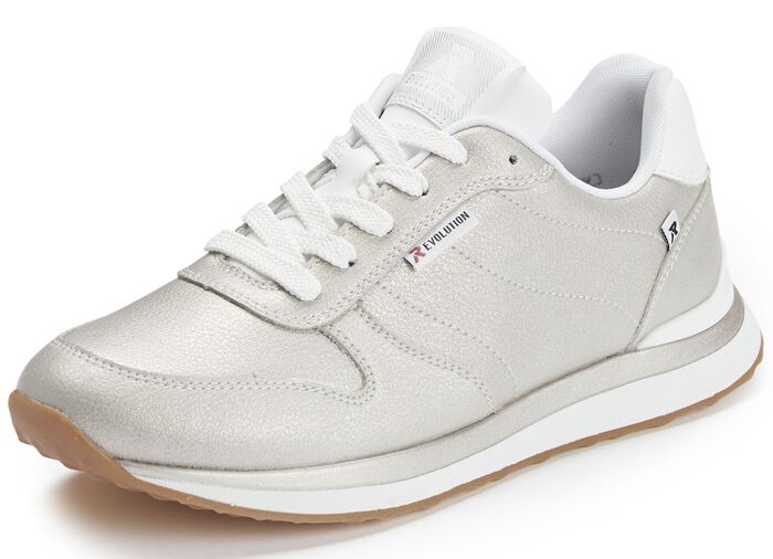 Rieker Sneaker mit MemoSoft-Textilfu&szlig;bett GOLDBEIGE
