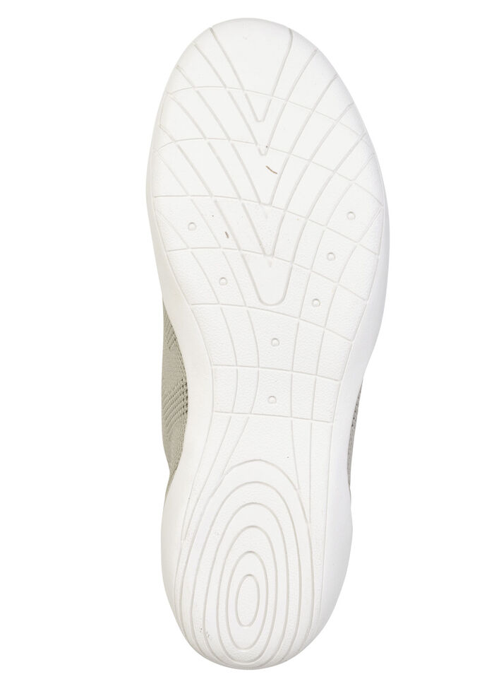 Komfortable Damen-Barfußschuhe, mit herausnehmbarem Fußbett ECRU