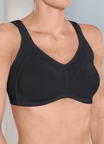 Naturana Minimizer- BH mit hohem Baumwollanteil SCHWARZ