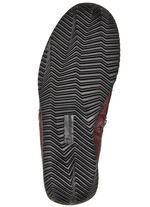 Waldläufer, bequeme Damen-Stiefeletten, Weite H, aus Hirschleder BURGUND