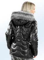 Jacke mit Wellenstepp 