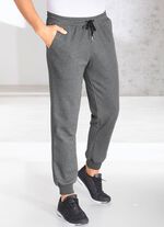 Freizeithose in 4 Farben DUNKELGRAU MELIERT