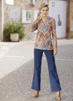 Poloshirt mit angedeuteten Pattentasche 