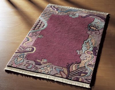 Br&uuml;cken und Teppiche im Nepal-Stil 