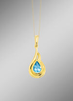 Anh&auml;nger mit Blautopas 