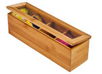 Teebeutel Box aus Bambus 