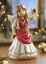 Engel mit Schneeflocke 