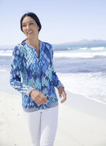 Blusenjacke mit Glanzgarn 