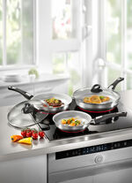 Genius Cerafit-Steel-Pfannen mit patentierter 3-lagiger Keramik-Beschichtung 